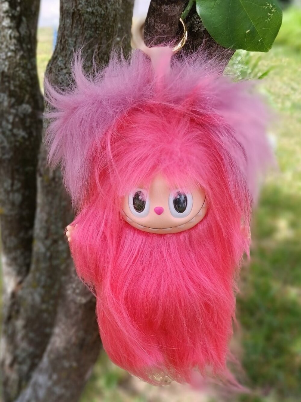 Custom bear monster bag charm